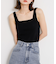 スクエアネックカップツキタンクトップ