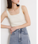スクエアネックカップツキタンクトップ