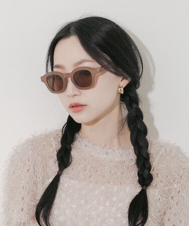 ワイドフレームサングラス