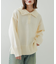 『WEB／一部店舗限定カラー』2WAYタートルネックルーズセーター