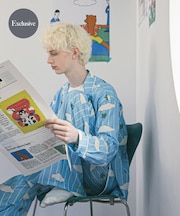 『別注』OATSIDE×SENSE OF PLACE　オープンカラーシャツ