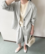 『セットアップ対応』 シングルテーラードジャケット
