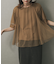 チュールレイヤードカットトップ