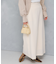 ロングAラインスカート