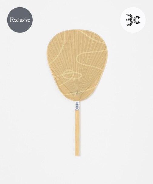 『別注』栗川商店×URBAN RESEARCH　「ゆ」uchiwa