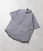 『防シワ』『XLサイズあり』ハイパフォーマンスリネンレギュラー半袖シャツ
