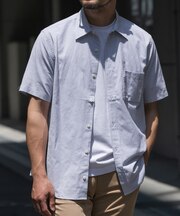 『防シワ』『XLサイズあり』ハイパフォーマンスリネンレギュラー半袖シャツ