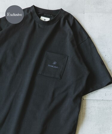 『別注』Snow Peak Apparel×DOORS　Pocket Logo T-shirts