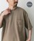 『別注』Snow Peak Apparel×DOORS　Pocket Logo T-shirts