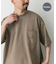 『別注』Snow Peak Apparel×DOORS　Pocket Logo T-shirts