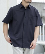 『セットアップ対応／XLサイズあり』コンフォータブルドライショートスリーブシャツ
