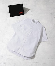 『抗菌／消臭』『XXLサイズあり』ハイパフォーマンスバンドカラー半袖シャツ