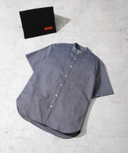 『抗菌／消臭』『XXLサイズあり』ハイパフォーマンスバンドカラー半袖シャツ