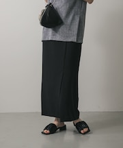 『UR TECH DRYLUXE』リネンライクスリットタイトスカート
