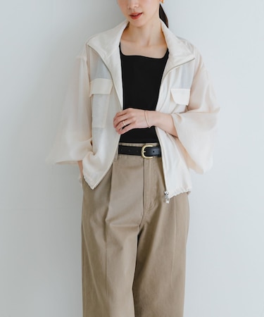 シアージップブルゾン