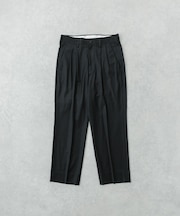new basic　Wool Silk Gabardine Pants