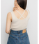 BACKクロスニットタンク
