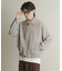 メランジバルーンジップブルゾン