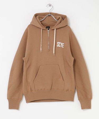Scye　Fleece Back Jersey Hoodie