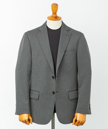 LIFE STYLE TAILOR レトロヘリンボンストレッチジャケット