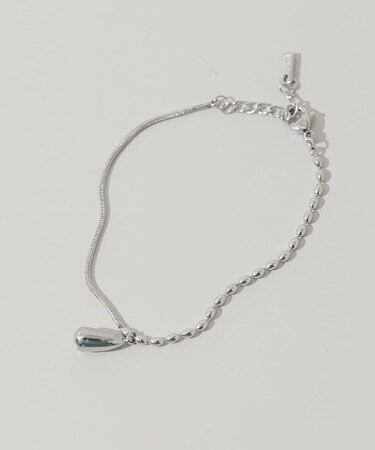 ステンレスドロップトップブレスレット