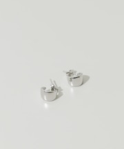 ステンレスミニワイドフープピアス