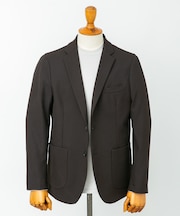 LIFE STYLE TAILOR マイクロバスケットストレッチジャケット