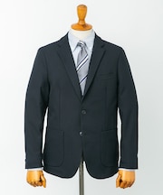 LIFE STYLE TAILOR マイクロバスケットストレッチジャケット