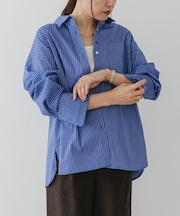 F by ROSSO　イージーケアオーバーシャツ