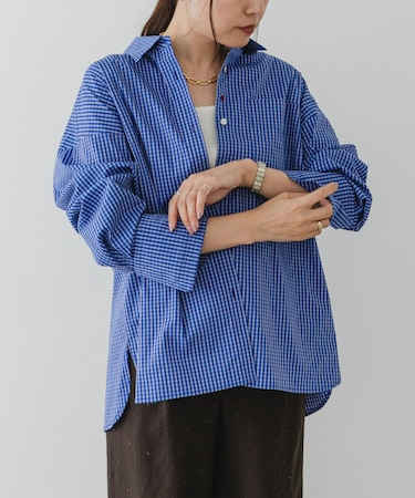 F by ROSSO　イージーケアオーバーシャツ