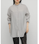 レイヤードライクロングシャツ