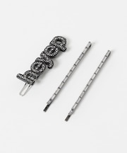 heyep LogoRhinestoneHairpins3P