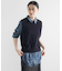 FOX／CASHMEREクルーネックベスト