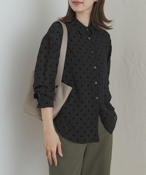 フロッキードットシャツ｜アーバンリサーチの通販｜&mall（アンド