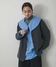 2WAYルーズジャケット