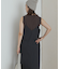 バックVストレートキャミワンピース