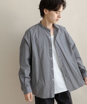 『WEB限定』コンフォートバンドカラーシャツ