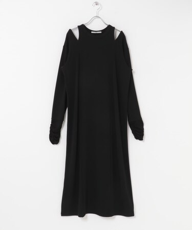 ショルダーカットワンピース