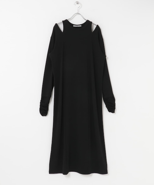 ショルダーカットワンピース