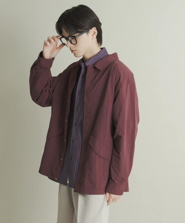 ユーティリティーロングスリーブシャツジャケット