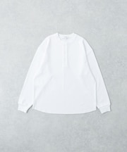 『UR TECH』度詰めワッフルヘンリーロングスリーブ