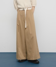 ベルトSETワイドスラックス