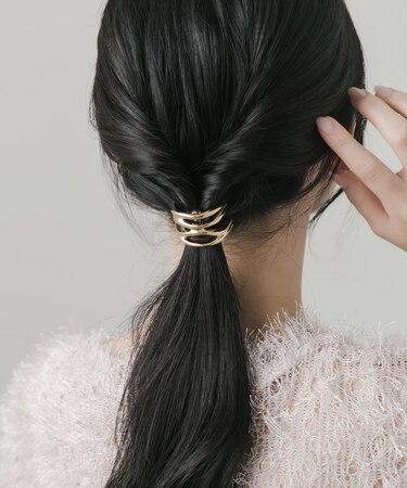 ニュアンスメタルラインヘアカフ