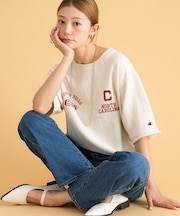 『別注』Champion×Sonny Label リバースウィーブロゴスウェットTシャツ