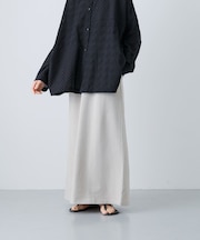 ドライコットンストレートスカート
