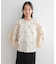 『WEB／一部店舗限定』フラワー刺繍袖ボリュームブラウス(KIDS)