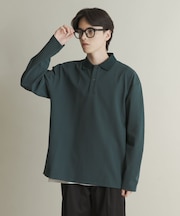 カノコルーズロングスリーブポロシャツ