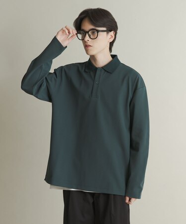 カノコルーズロングスリーブポロシャツ