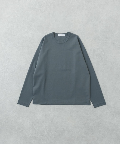 コットンナイロンスムージーロングスリーブ