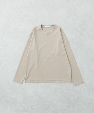 コットンナイロンスムージーロングスリーブ
